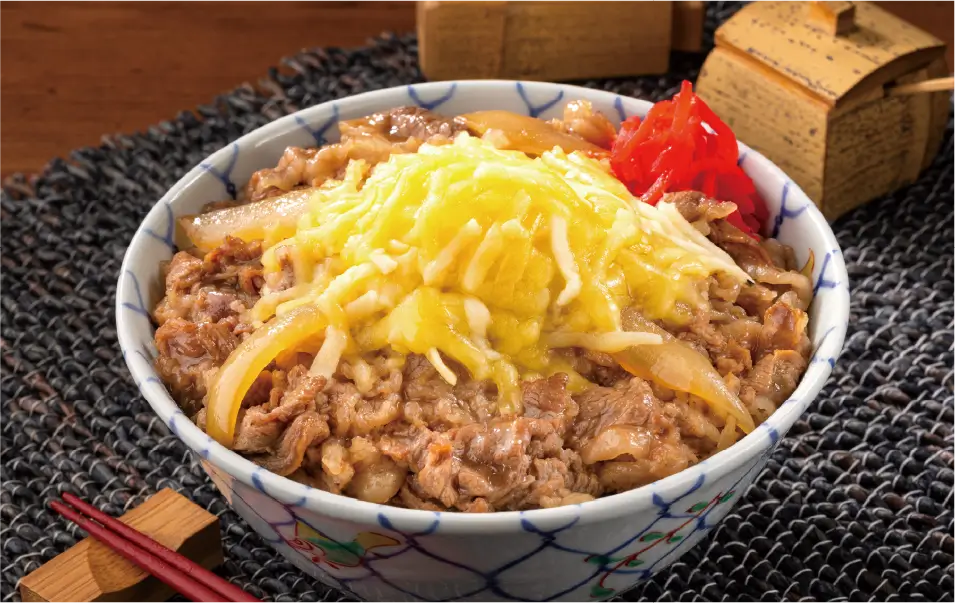 Cheese + Ontama Gyu Don